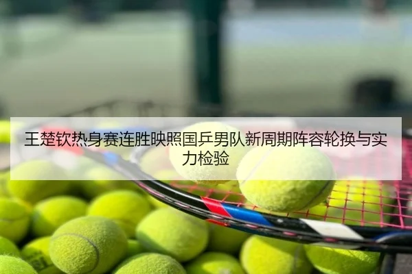 王楚钦热身赛连胜映照国乒男队新周期阵容轮换与实力检验